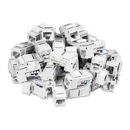 TRENDnet 50 Pack Cat6 RJ-45 Keystone - Premium Quality Network Connectivity Solutions - TC-K50C6